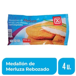 Medallón de Merluza Rebozado Dia 4 un.