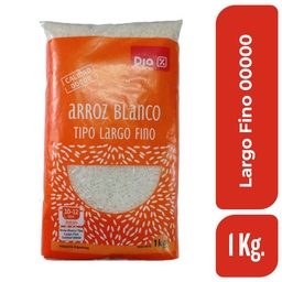 Arroz Largo Fino 00000 Dia 1 kg.