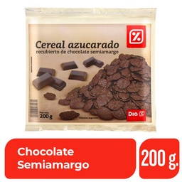 Cereal Azucarado Dia Chocolate Semiamargo 200 gr.