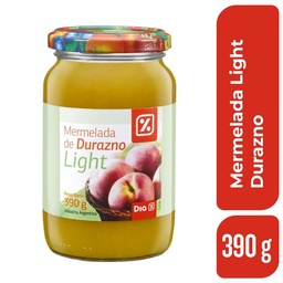 Mermelada Light Dia Durazno 390 gr.