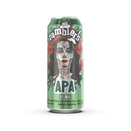 Cerveza Apa Ramblers 473 ml.