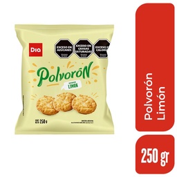 Polvorón Limón Dia 250 gr.
