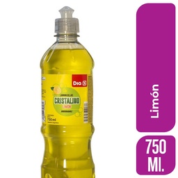 Detergente Lavavajilla Dia Limón 750 ml.