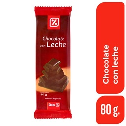 Chocolate con Leche Dia 80 gr.