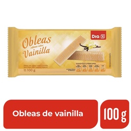 Obleas Vainilla Dia 100 gr.