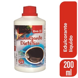 Edulcorante Líquido Dia 250 ml.