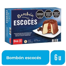 Bombón Escocés Dia Sabor Vainilla x 6 Uds.