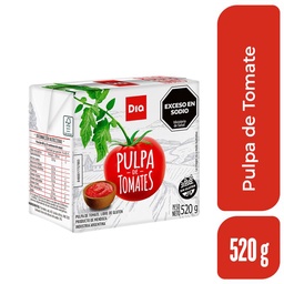 Pulpa de Tomate Dia 520 gr.