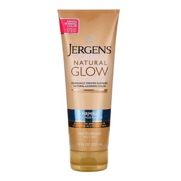 Autobronceante Jergens Natural Glow Tono de Piel Claro y Medio 221ml