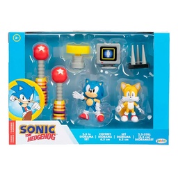 Figura Playset Diorama Zona de La Colina Verde Sonic