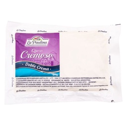 Queso Cremoso Doble Crema La Paulina x 500g