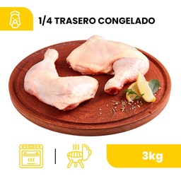 Pollo 1/4 Trasero Congelado