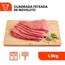 Cuadrada Feteada de Novillito 800 g