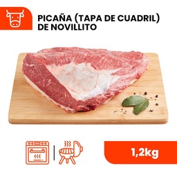 Picaña (Tapa de Cuadril) de Novillito 1,5 kg