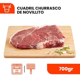 Cuadril Churrasco de Novillito 700g