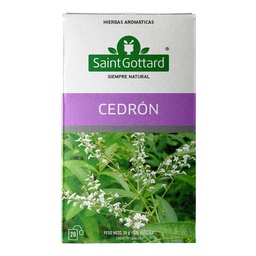 Té Cedrón Saint Gottard 20un 30gr