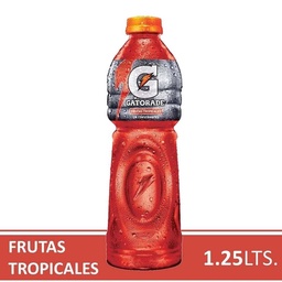 Bebida Isotónica Gatorade Sabor Frutas Tropicales 1.25 l