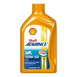 Lubricante Moto Advance x5 20W50 1l