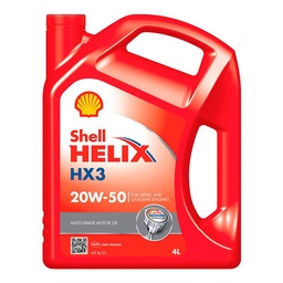 Lubricante Helix Hx3  20W-50 (Sl/cf) 4l