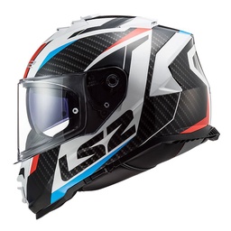 Casco Ls2 800 Storm Racer Azul / Rojo l