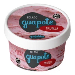 Helado Frutilla Al Agua Guapaletas Pote 250 gr
