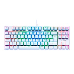 Teclado Gamer Vsg Alnitak Blanco Kailh Red