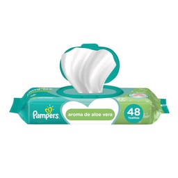 Toallitas Húmedas Pampers Aloe Vera 48 u