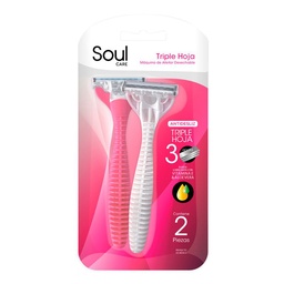 Máquina de Afeitar Soul Care 3F 2un