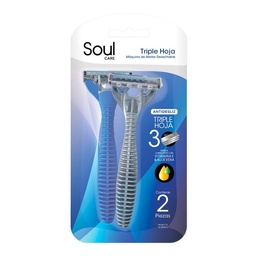 Maquina de Afeitar Soul Care 3F 2un