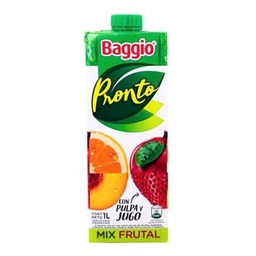 Jugos Listos Sabor Mix Frutal Baggio Pronto 1000cc