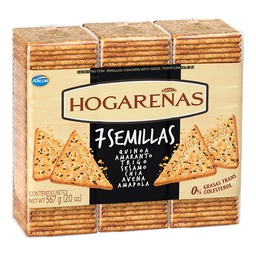 Galletitas 7 Semill 3x181 Hogareñas 543gr