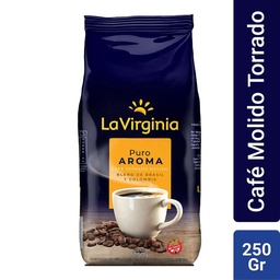 Cafe Molido Puro Aroma La Virginia 250gr