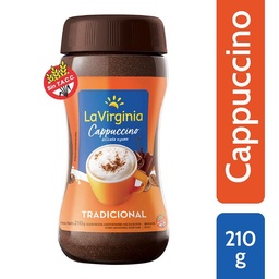 Capuccino Instantaneo La Virginia Tradicional x 210g