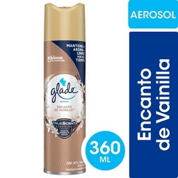 Desodorante de Ambiente Glade Vainilla en Aerosol 360 cc.