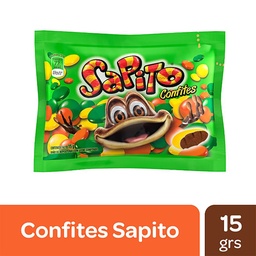 Confites Sapito 15 g