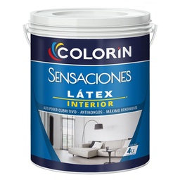 Sensaciones Latex Interior 4 Litros Blanco Mate