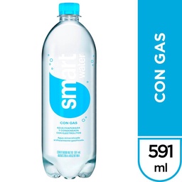 Agua Mineral Smartwater con Gas 591 ml
