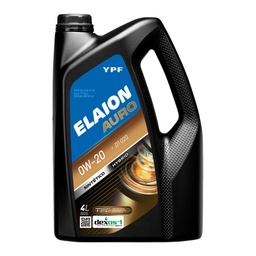 Lubricante Ypf Elaion Auro Hybrid D1 020  0W-20 4l