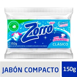 Jabón en Pan Zorro Clásico 150 g