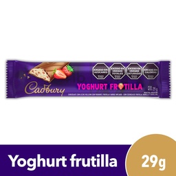 Chocolate con Yogurt Cadbury 27gr Cadbury 27gr