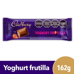 Tableta Yogur Frutilla Cadbury 160gr