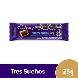 Chocolate Cadbury Tres Sueños x 26 Grs. Cadbury 26gr