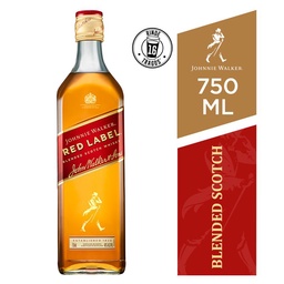 Whisky Red Label Johnnie Walker 750 cc