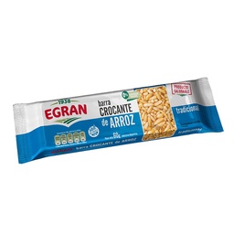 Barra Crocante de Arroz Egran Tradicional 20g