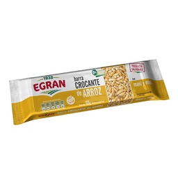 Barra Crocante de Arroz Egran con Mani y Miel 20g