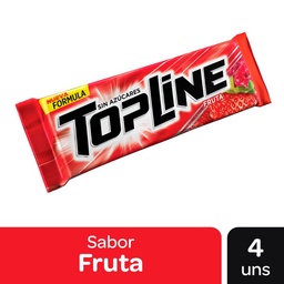 Chicles Frutales Topline x 4u