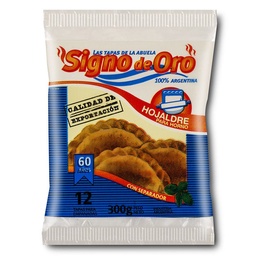 Tapa Empanada Horno Signo de Oro 330 gr