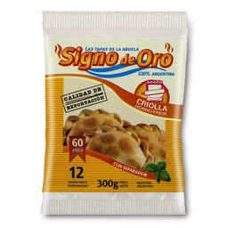 Tapa Empanada Criolla Signo de Oro 300 gr