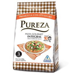 Premezcla Pizza  Gourmet Integral Pureza 550gr