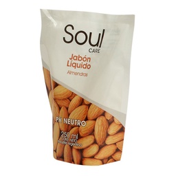 Jabón Liquido Soul Care Almendras 250ml